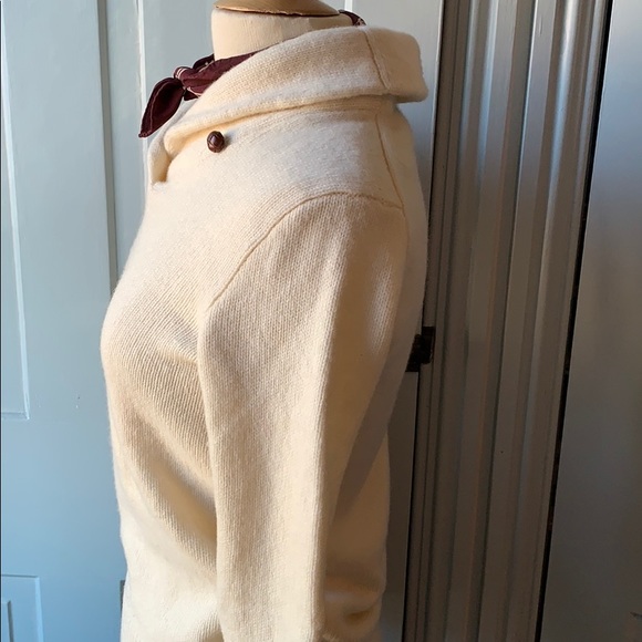 Rugby Ralph Lauren Shawl Collar Wool Sweater Small - Picture 3 of 5